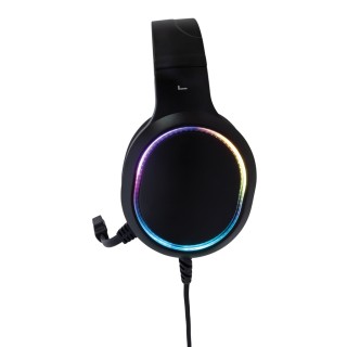 Auriculares gaming con luces promocionales